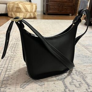 Vintage Coach Janice Legacy Bag 9950 Black Leather Crossbody Shoulder Bag